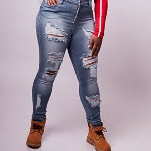 Distressed Skinny Kendra